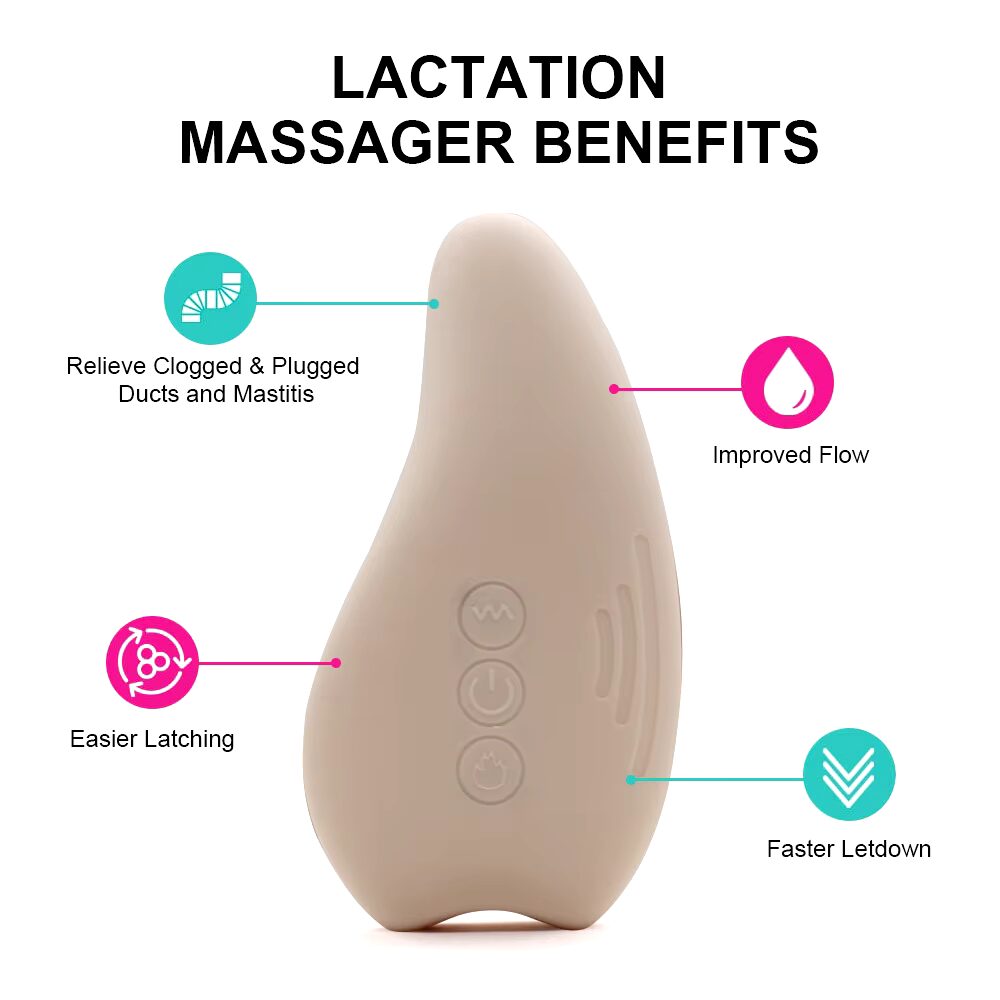 New Life Heaven™ Warming Lactation Massager