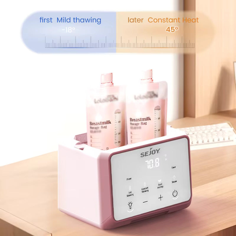 New Life Heaven™ 8 in 1 Multi-Function Thermostat Baby Bottle Warmer